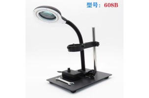 Lightfinder LF608B Đèn led kính lúp để bàn khung bàn cần chỉnh