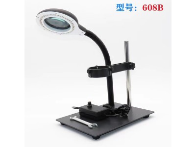 Lightfinder LF608B Đèn led kính lúp để bàn khung bàn cần chỉnh